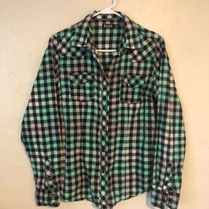 Cruel Girl Button Down Shirt